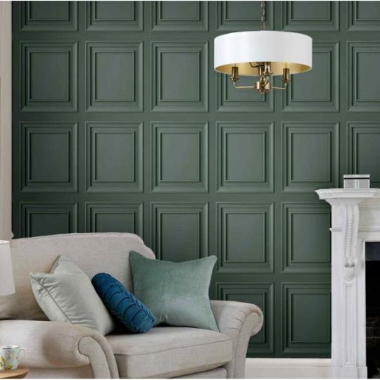 sotetzold elegans tapeta falidekoracio stukkominta polgari klasszikus stilus villa kastely etterem szalon nappali iroda haloszoba.jpg